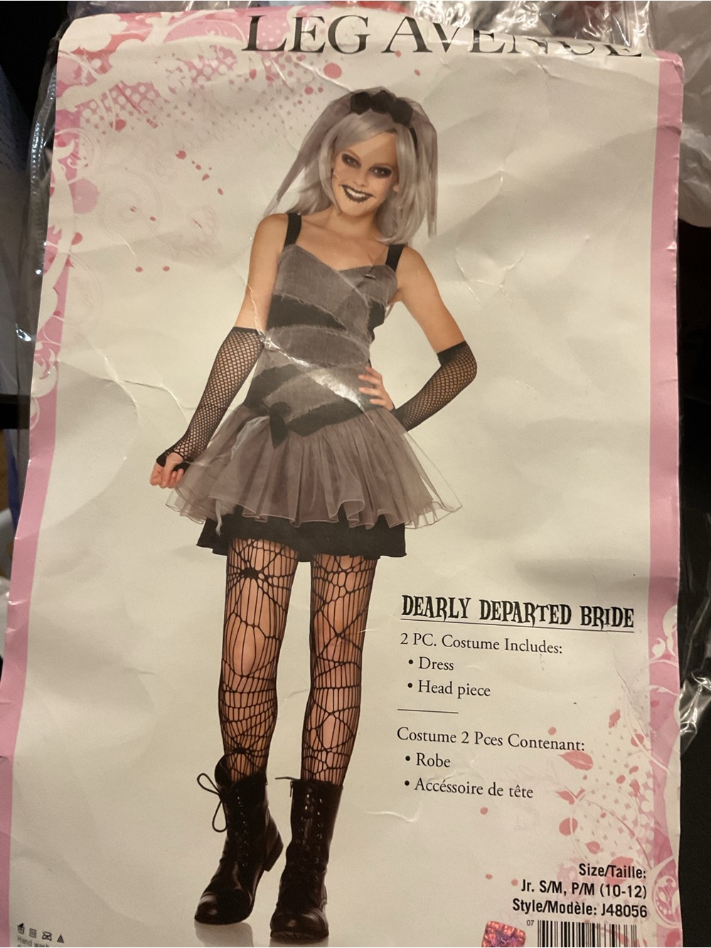 Leg Avenue Dearly Departed Bride Juniors Costume
